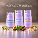 The Daily Essentials |  Bio Lift Anti-Aging Serum + Hydrobloom Moisturizer + Lumishield Sunscreen SPF 50 PA++++ (30 mL + 50 mL + 50 mL)