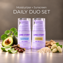 Daily Duo Set | Hydrobloom Moisturizer + Lumishield Sunscreen SPF 50 PA++++ (50 mL + 50 mL)