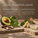 Daily Duo Set | Hydrobloom Moisturizer + Lumishield Sunscreen SPF 50 PA++++ (50 mL + 50 mL)