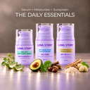 The Daily Essentials |  Bio Lift Anti-Aging Serum + Hydrobloom Moisturizer + Lumishield Sunscreen SPF 50 PA++++ (30 mL + 100 mL + 50 mL)
