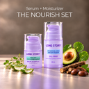 The Nourish Set | Bio Lift Anti-Aging Serum + Hydrobloom Moisturizer (30 mL + 50 mL)