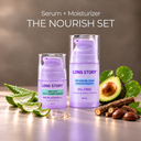 The Nourish Set | Bio Lift Anti-Aging Serum + Hydrobloom Moisturizer (30 mL + 50 mL)