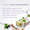 Bio placenta, cica, niacinamide, and hyaluronic acid for skin repair, hydration, and protection