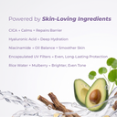 Cica, niacinamide, and hyaluronic acid for hydration, barrier repair, and oil balance