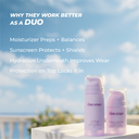 Lightweight, breathable skincare duo ideal for oily and acne-prone skin