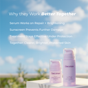 Lightweight, breathable skincare duo for daily hydration and barrier support